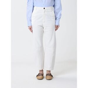 Barena Women Barena Cropped Trousers In Cotton And Linen